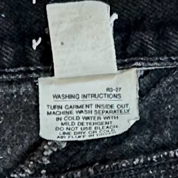 ROCKIES VTG 80s 90s BAREBACK HIGH RISE RELAXED FIT BLACK MOM JEANS. Sz 13/32 - Picture 9 of 12